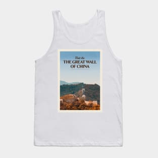 Visit the Great Wall of China Tank Top